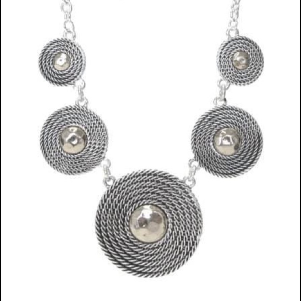 Necklace and earrings